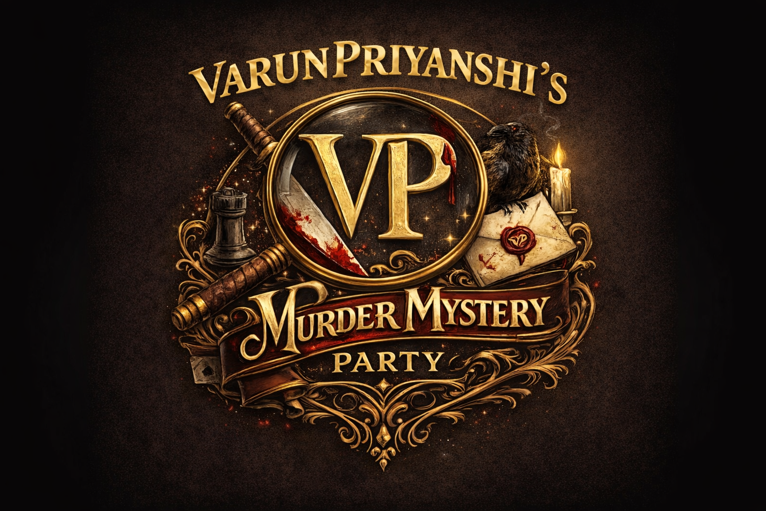 VarunPriyanshi — VP Murder Mystery Party